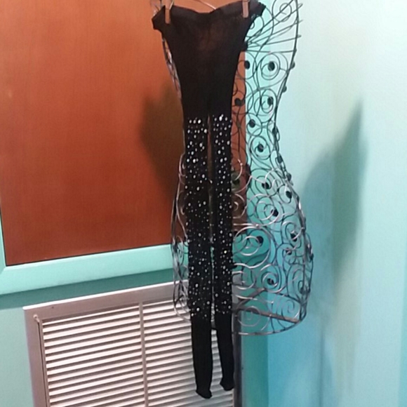 Fishnet Rhinestone Tights - Picture 2 of 8